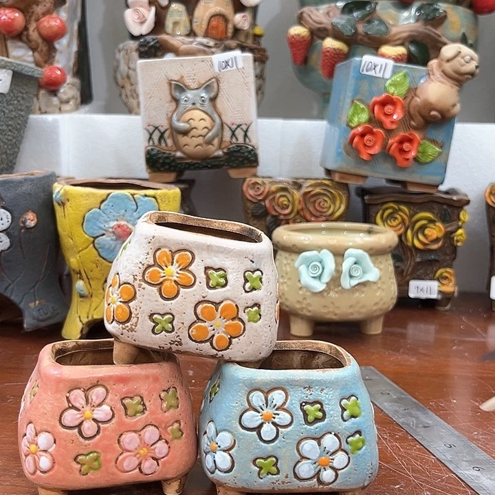 红陶粗陶花盆粗陶花盆