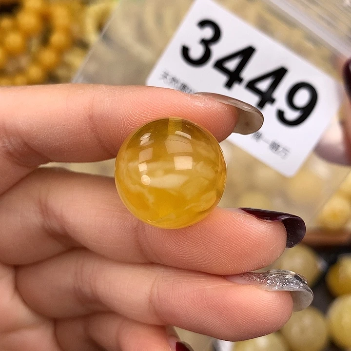 蜜蜡未镶嵌珠宝奇石19.2