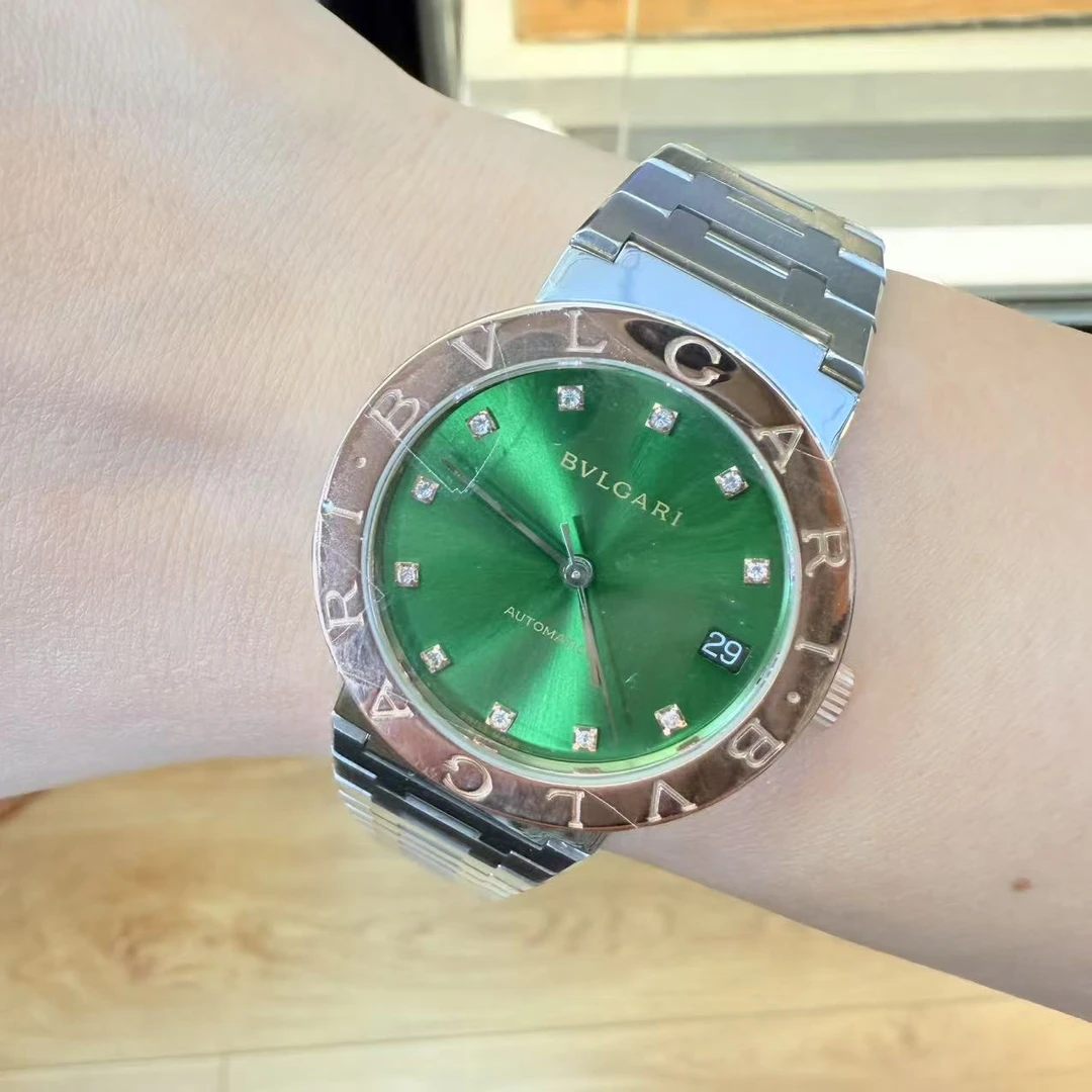 95新 BVLGARI/宝格丽 自动机械,33mm,镀金,250815001