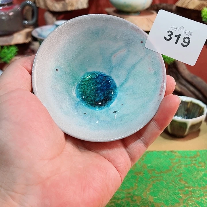 沁庐柴窑古法柴烧全手工茶具