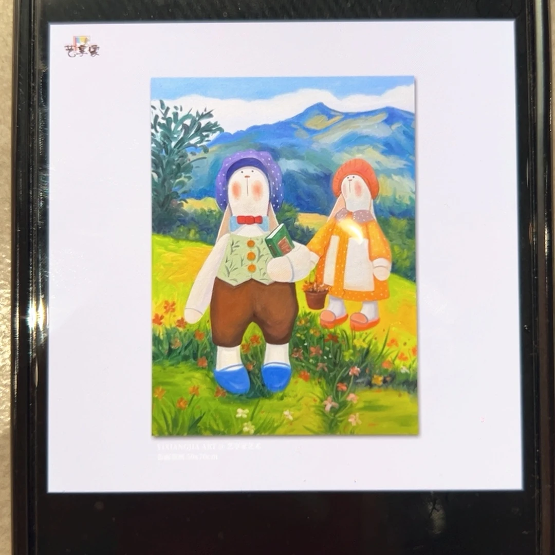 油画闪*宝艺享家艺术油画