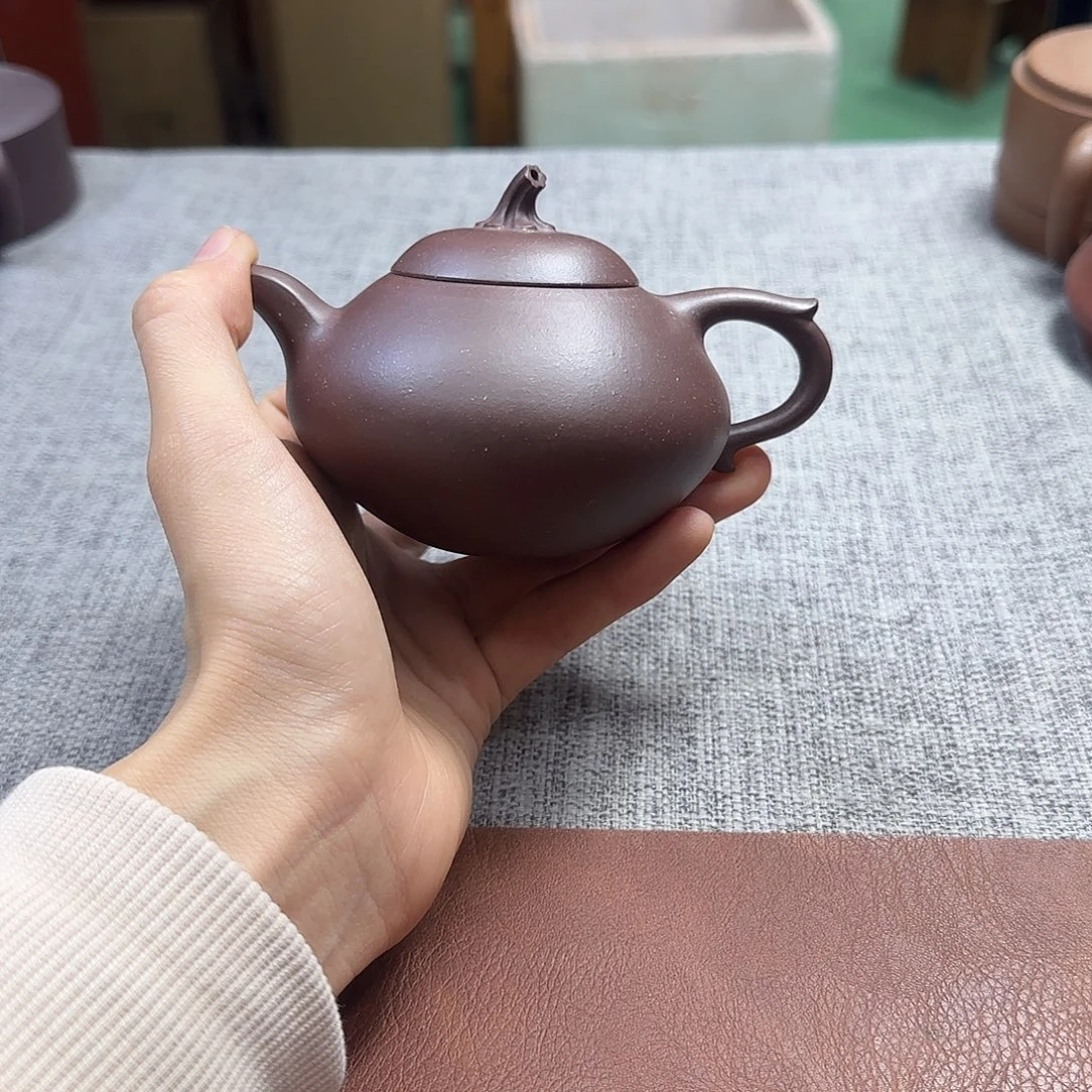 我***动茶壶紫砂民间手艺人全手工制作