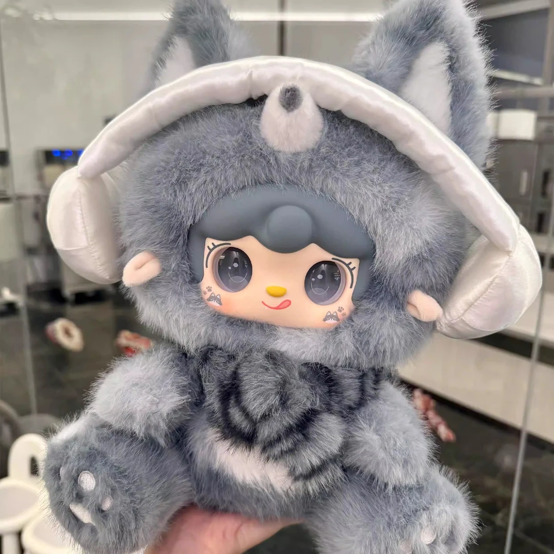 【正版代拆】氧氧Yooki-百变idol400%三代系列毛绒盲盒