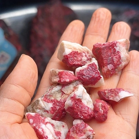 【闪购商品】天然辰砂K****u天然原矿朱砂毛料
