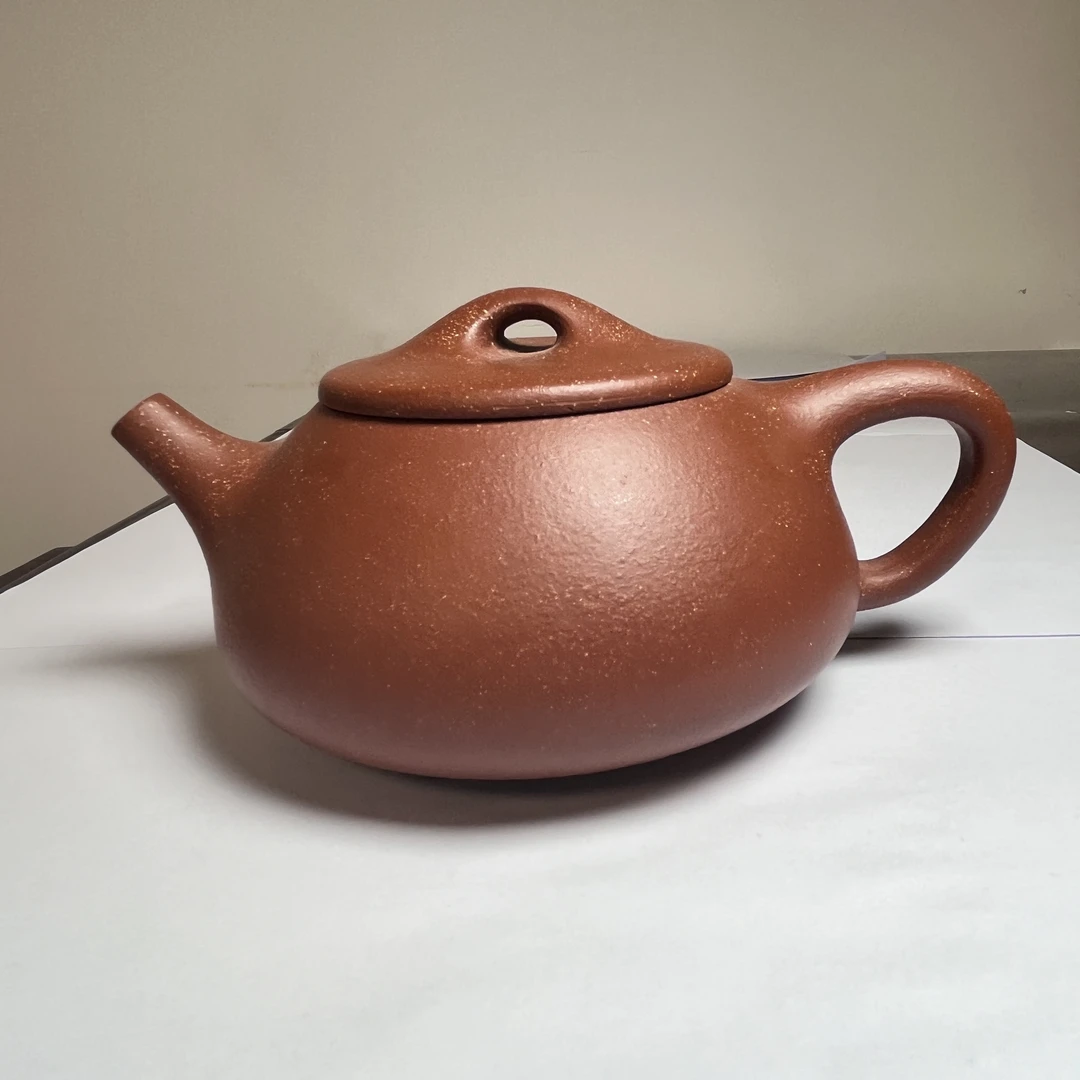 【精品紫砂】-lot009-石瓢-降坡泥-300cc-鲍新民