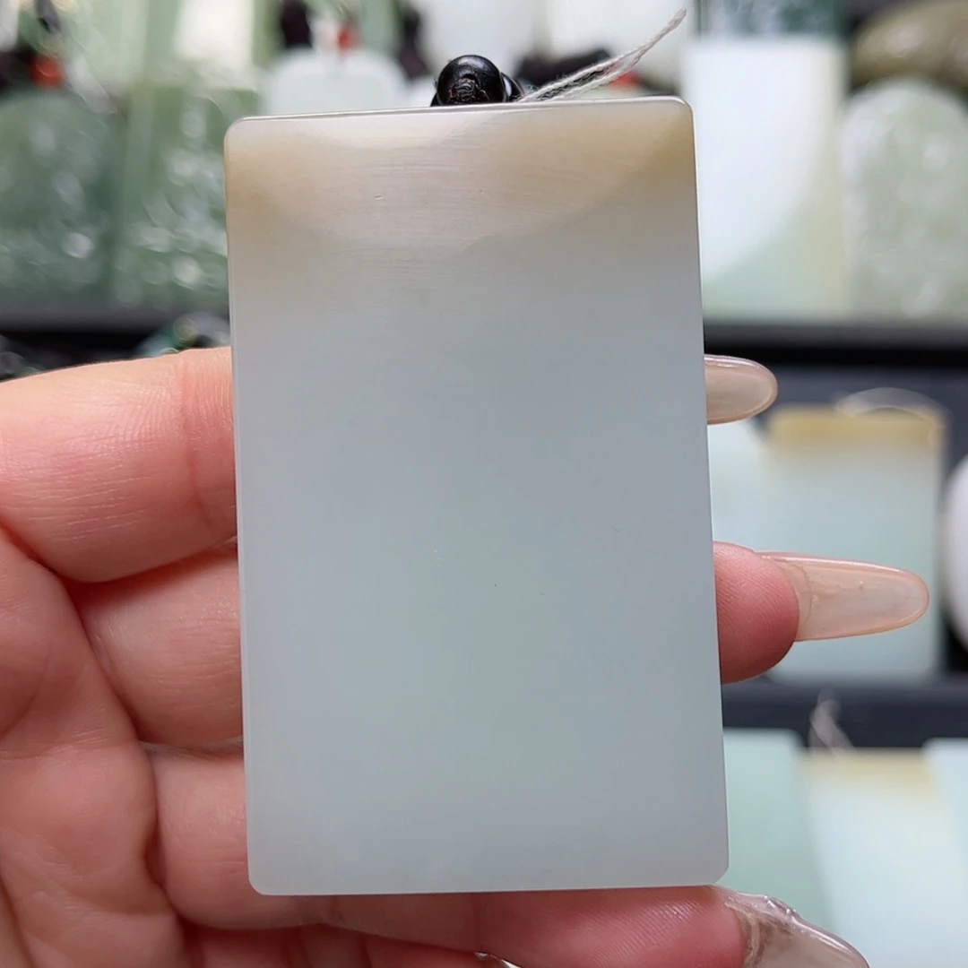 【闪购商品】颈饰未镶嵌和田玉发***牛