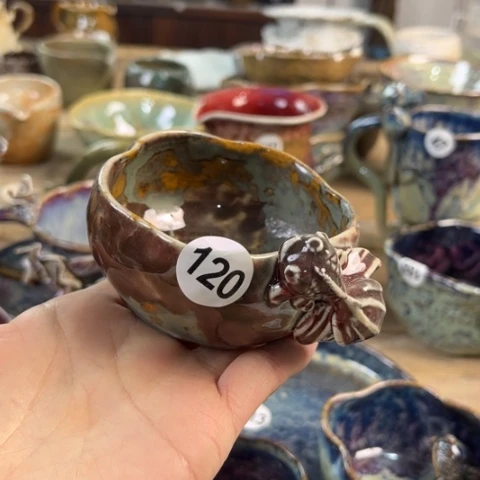 盘熠樹日式手捏餐具茶具