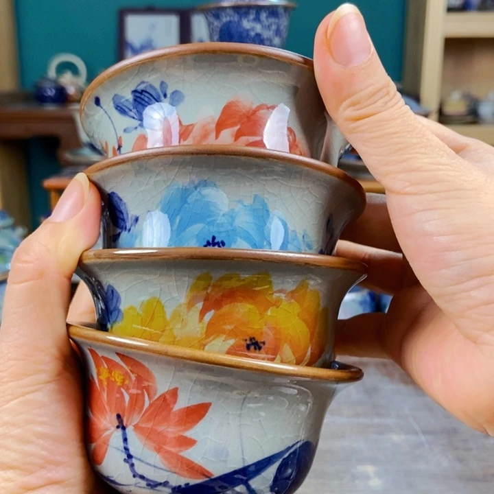 瓷片手工制作工艺精湛等