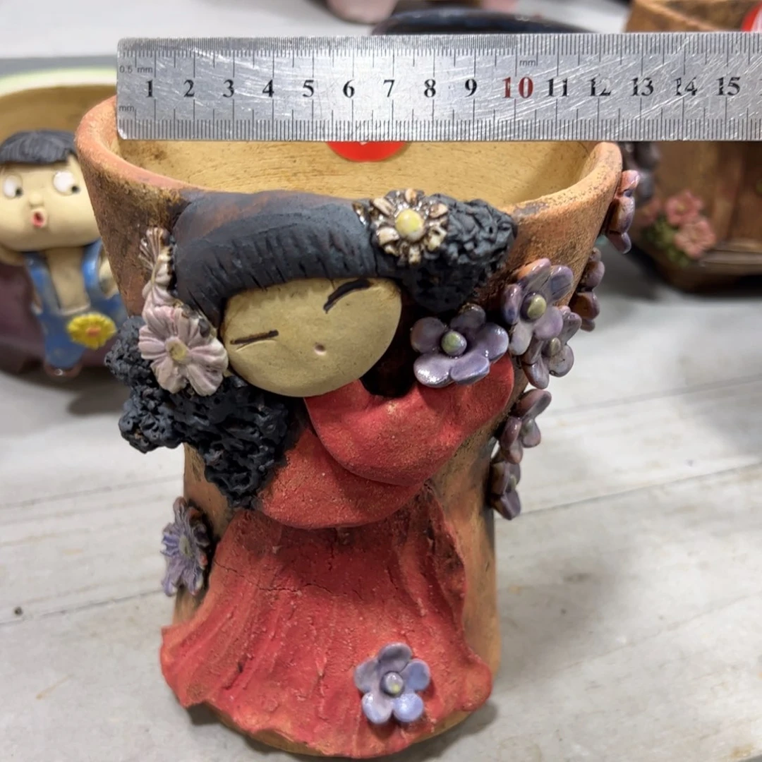 微瑕439 号陶然花器手工花盆