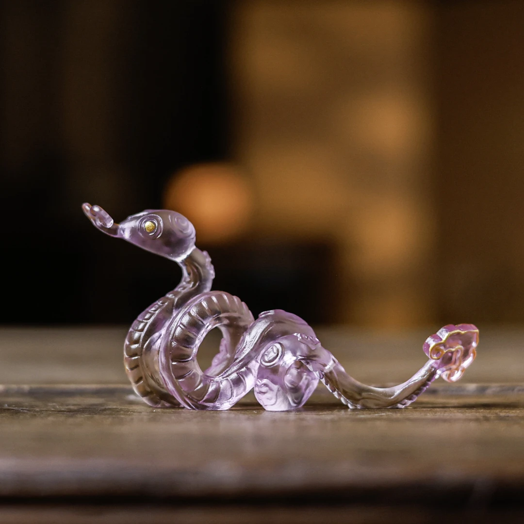 【坐饮亭竹】心缘堂-蛇年专属-紫蛇香插