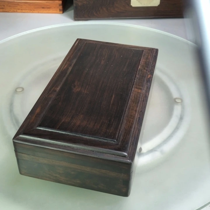 东非黑黄檀（紫光檀）微瑕 处理介意勿拍25×14×6.5鲁班