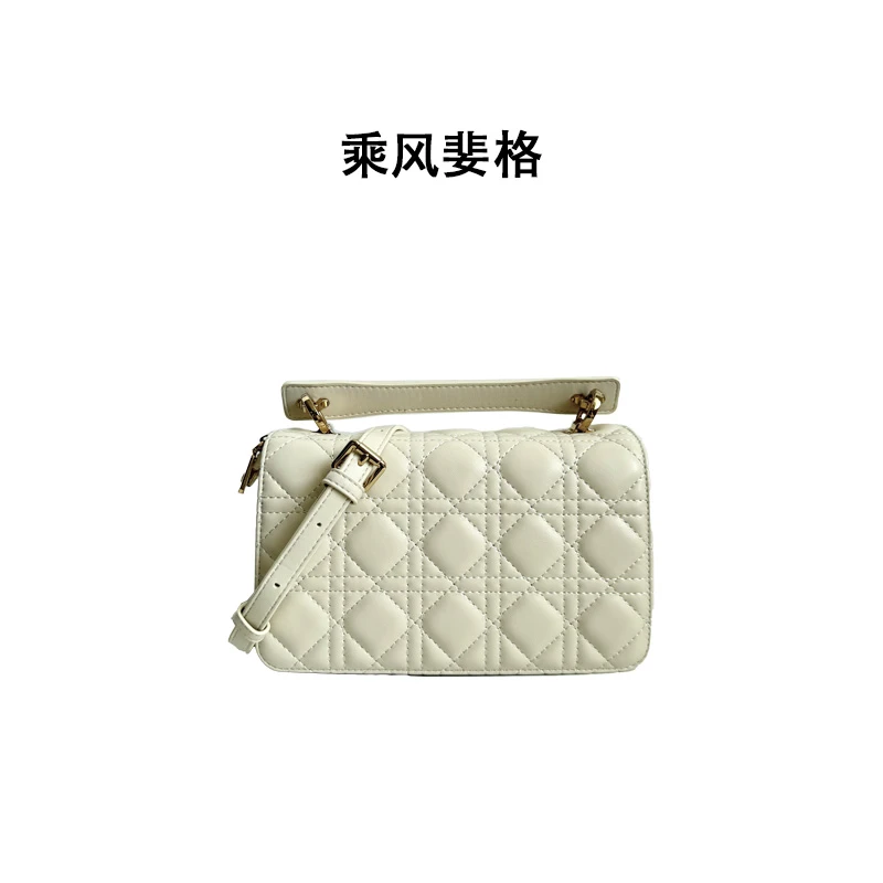 A159乘风婓格· 新款时尚百搭女包 【米白色-猪鼻子】