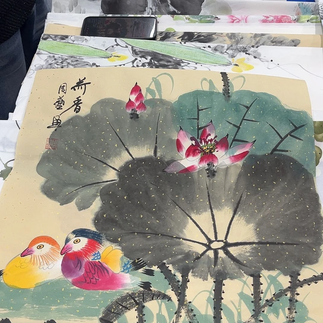 国画纯手绘作品欣赏