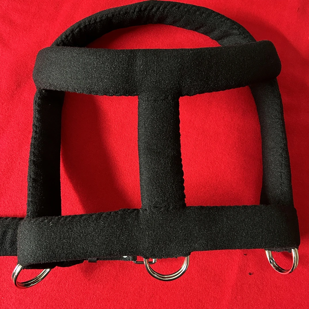 狗狗胸背背带防磨遛狗拴狗出行装备比特训练装备大型犬背带胸护