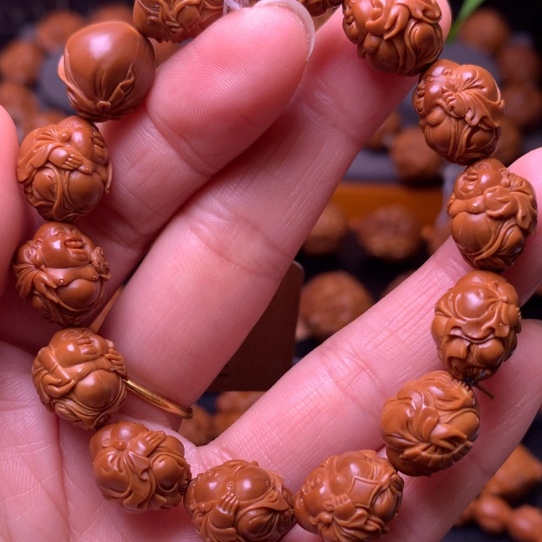 橄榄核手串/手链小弥勒12尺寸