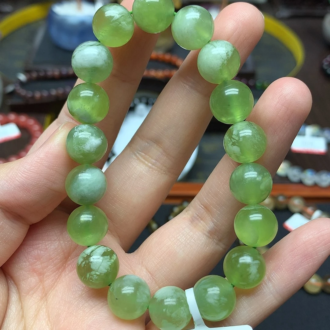 未镶嵌岫玉手链手链