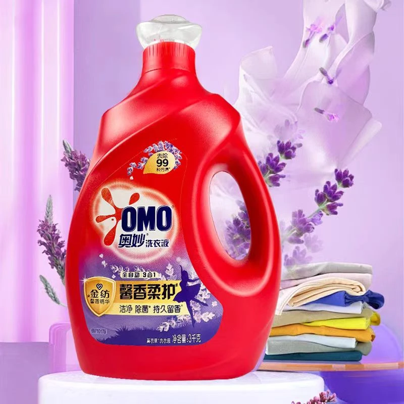 OMO/奥妙全自动柔顺洗衣液香氛去污抑菌单瓶除螨家用 J100