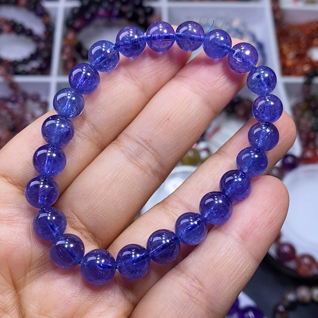 未镶嵌坦桑石手链