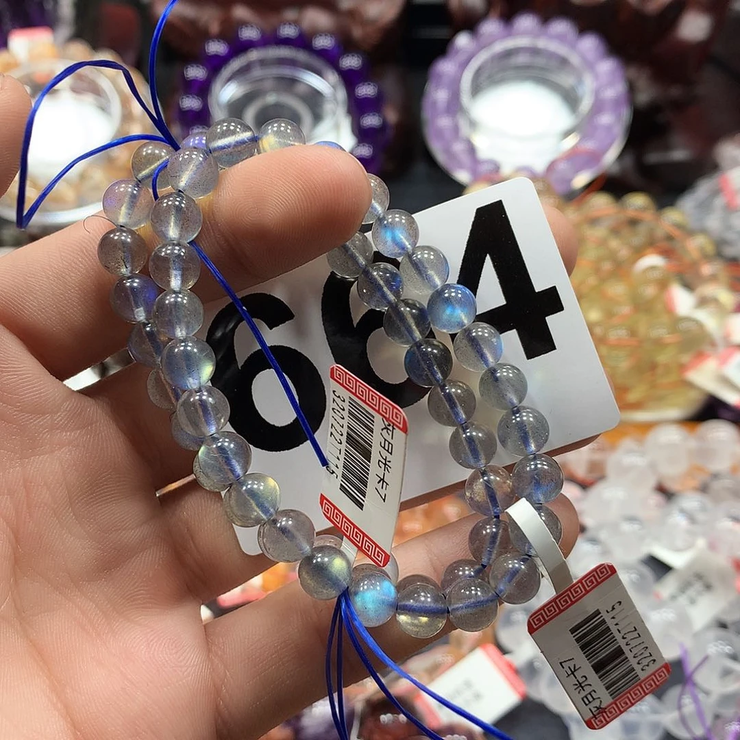 水晶手链未镶嵌天然