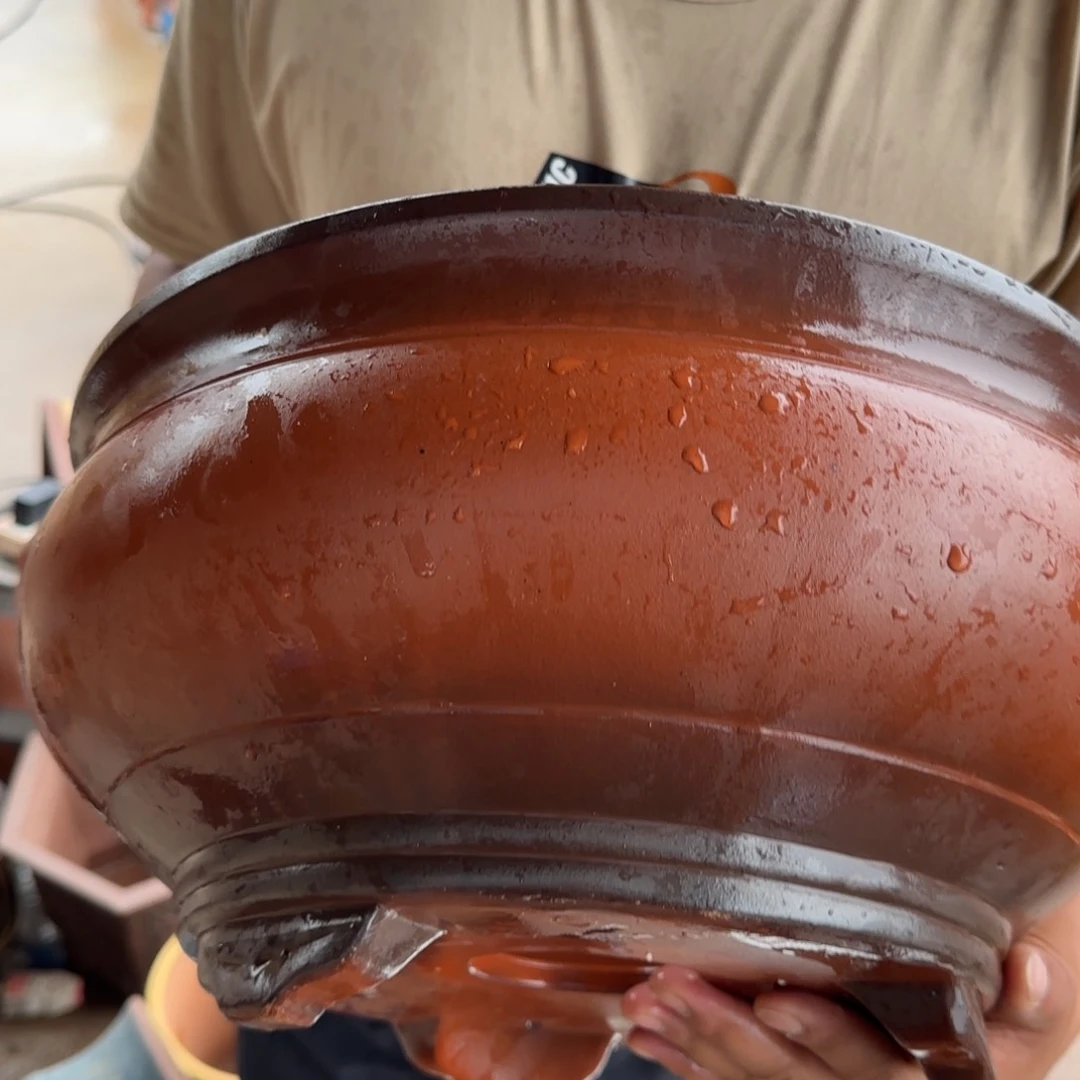 紫砂花盆口径30.15口径