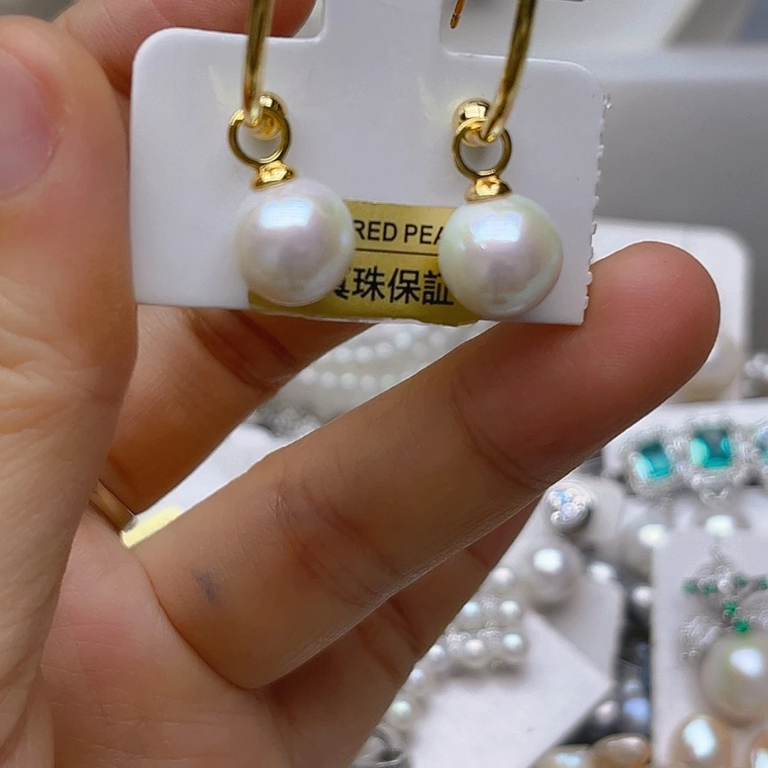 吊坠淡水珍珠银S925镶嵌