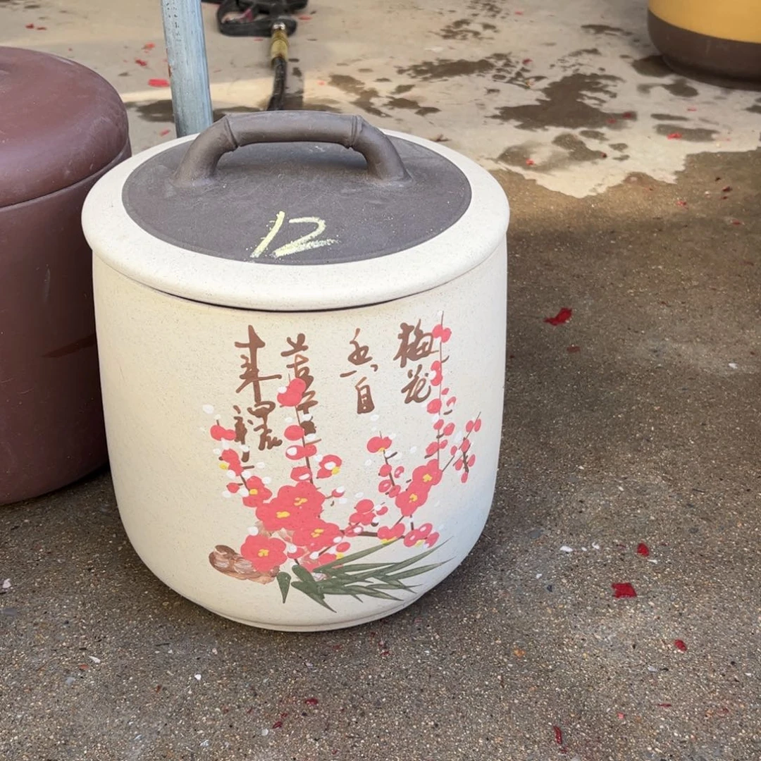 紫砂茶叶罐8饼茶叶罐