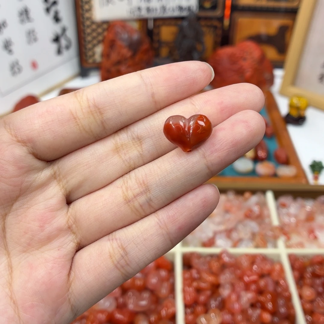 南红玛瑙未镶嵌配饰南红屁桃