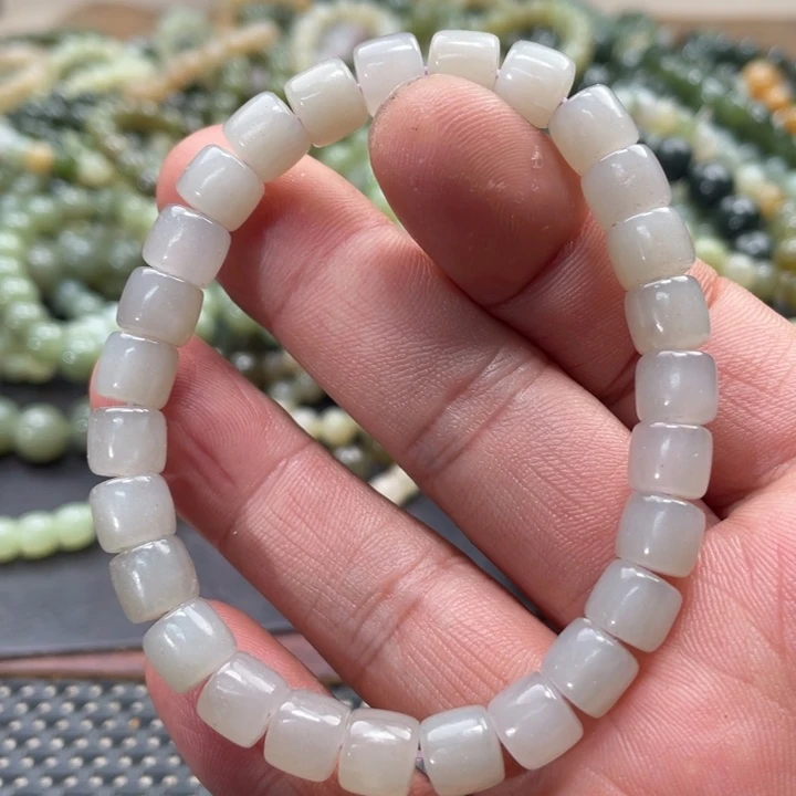 和田玉手链未镶嵌