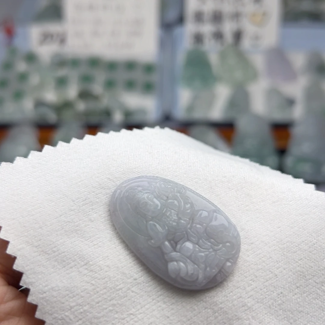 颈饰未镶嵌翡翠普贤