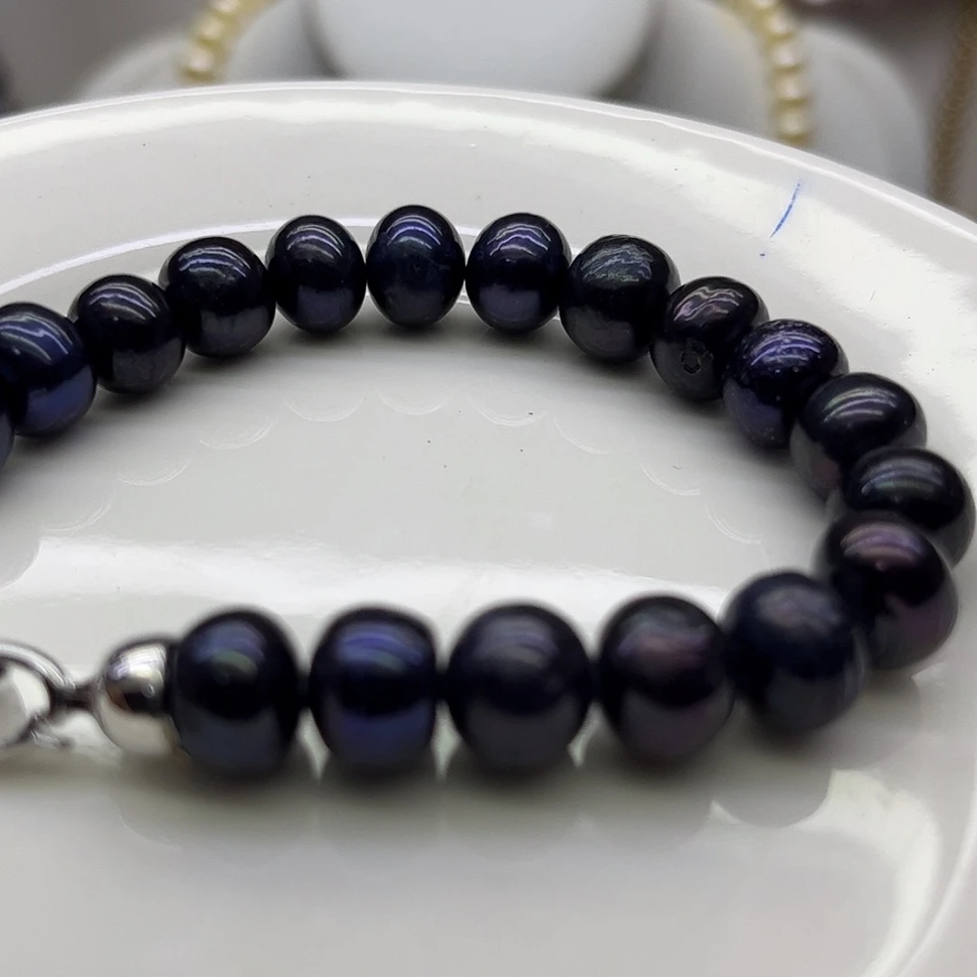 淡水珍珠钛钢颈饰