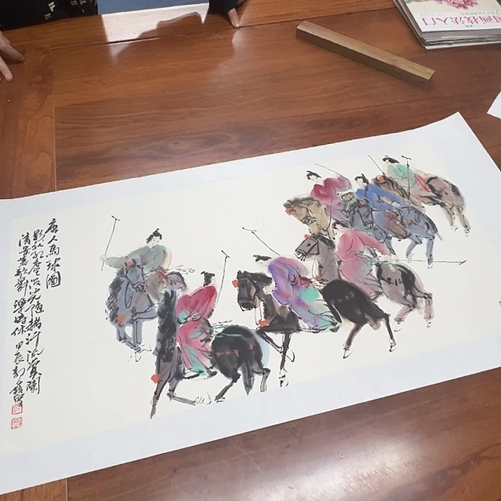国画书画作品多次