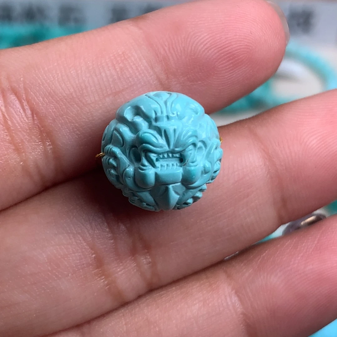 绿松石未镶嵌雕刻