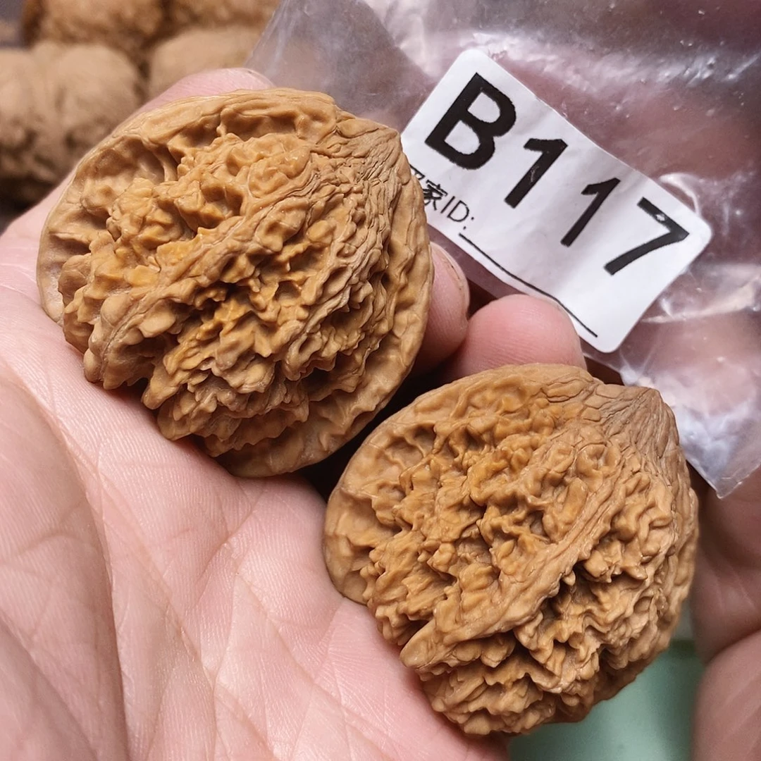 文玩核桃把件满天星42尺。