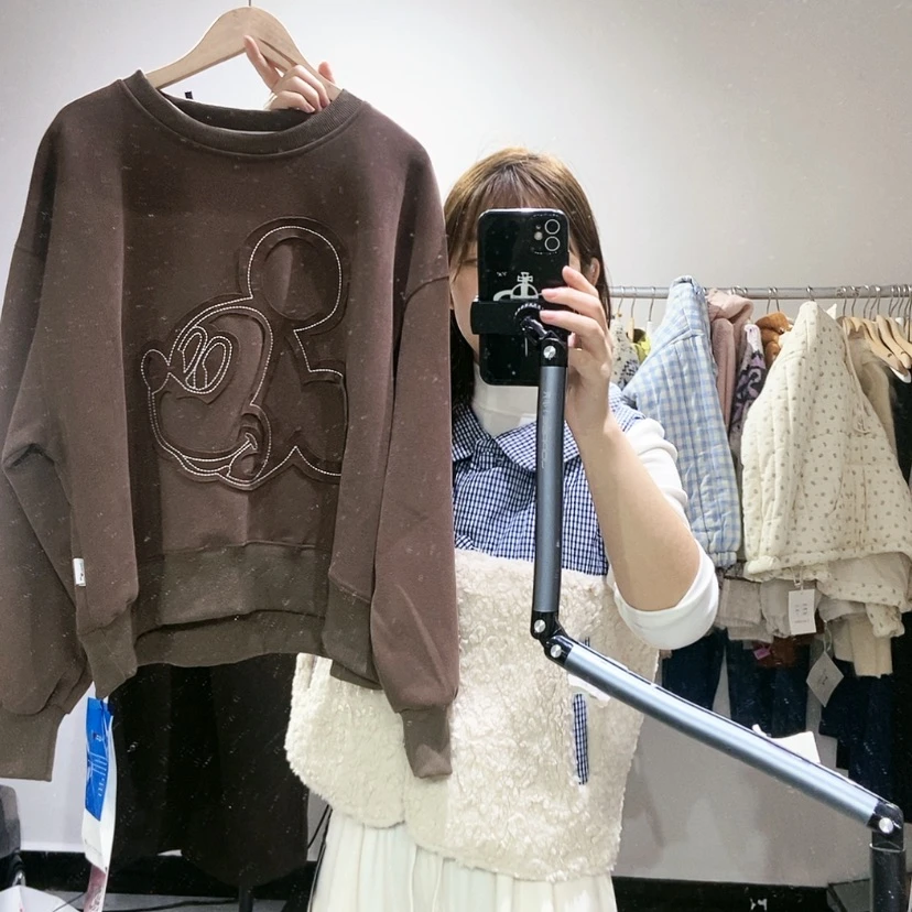 【闪购商品】咖色卫衣