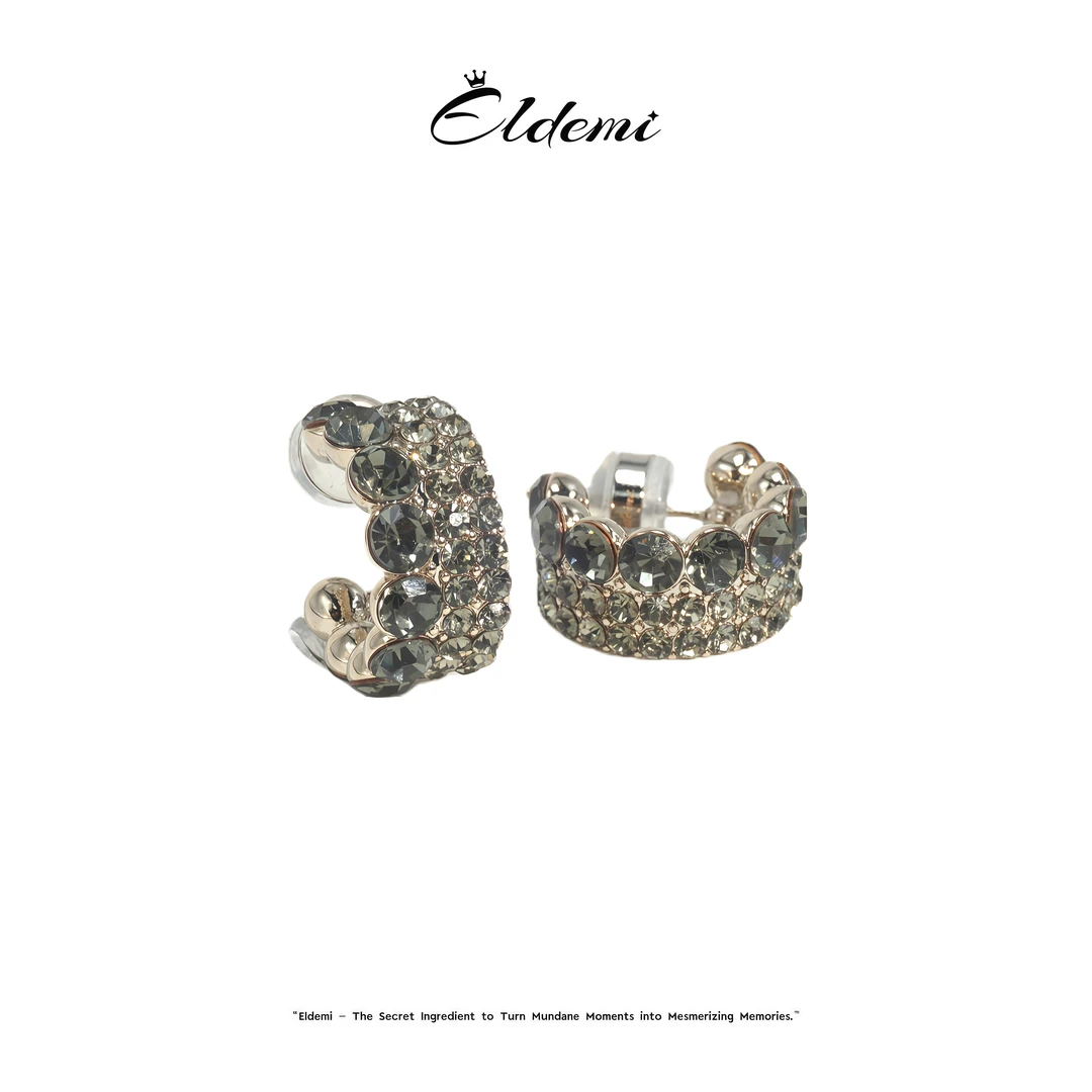 【芳华】轻奢气质时尚设计师925银针百搭耳环★B1504