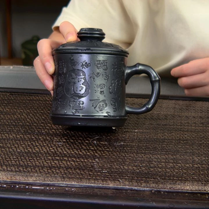 茶杯紫砂高货放漏