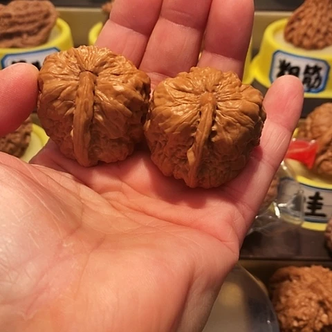 吊坠文玩核桃草**粑一帆风顺