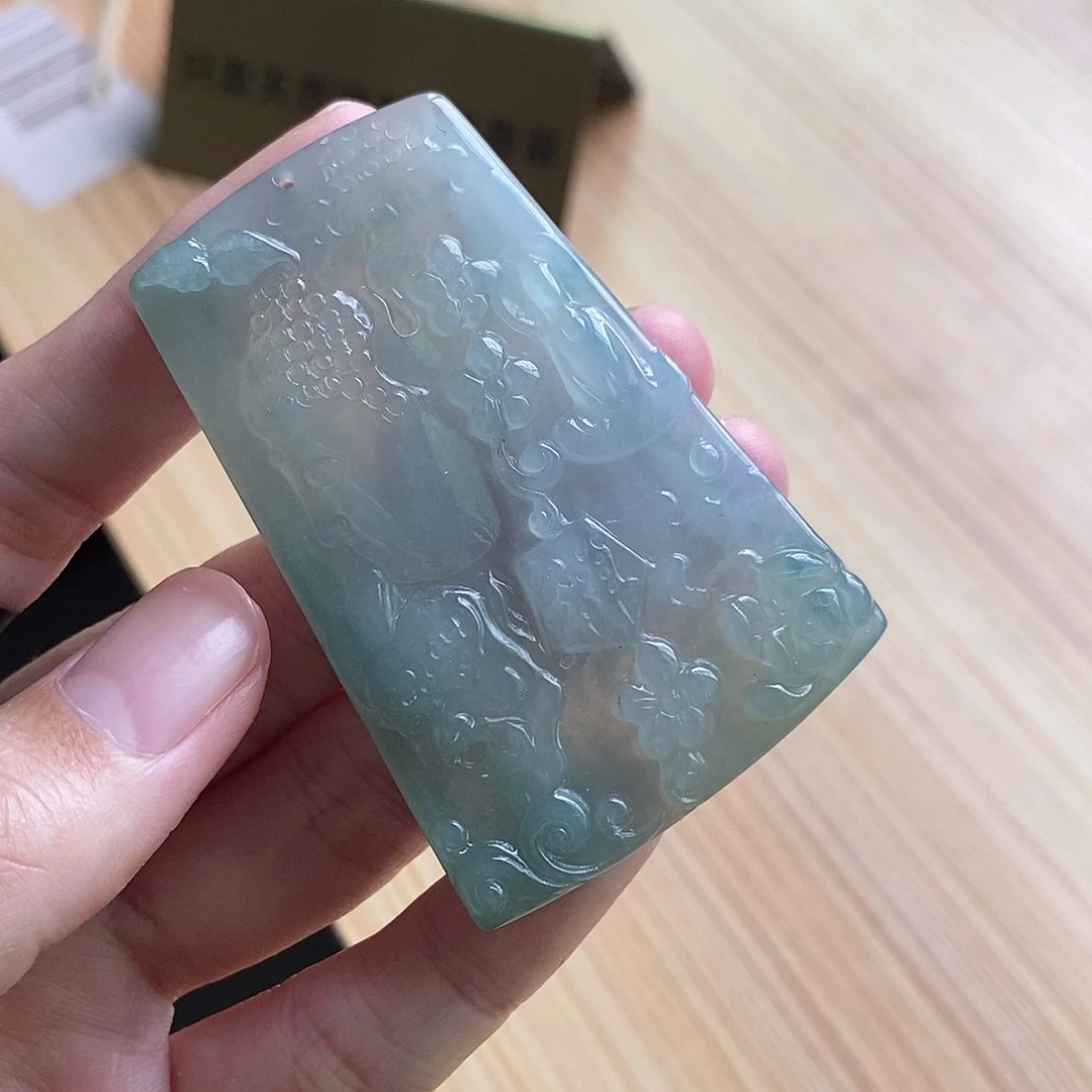 【闪购商品】颈饰未镶嵌翡翠天然缅甸A货翡翠