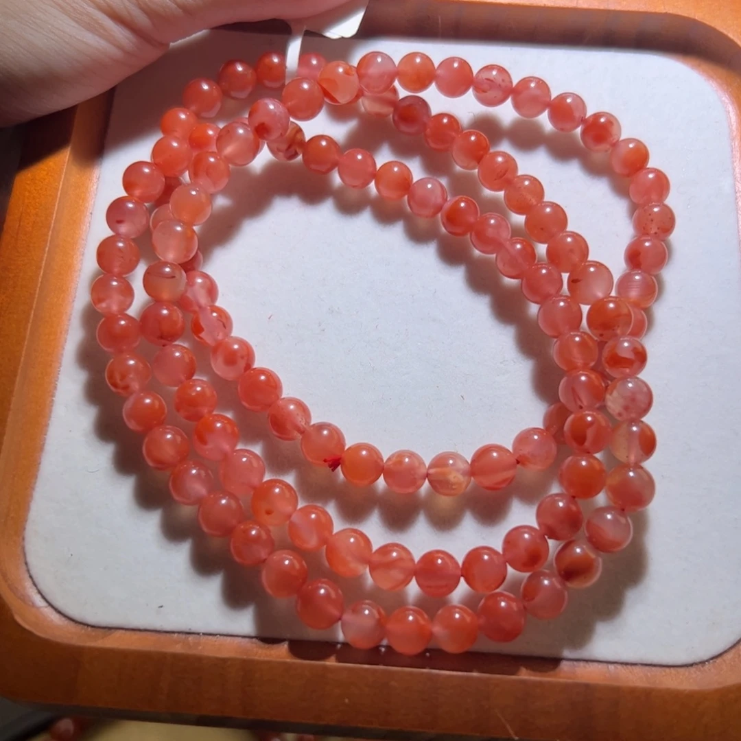 未镶嵌手串南红玛瑙7mm