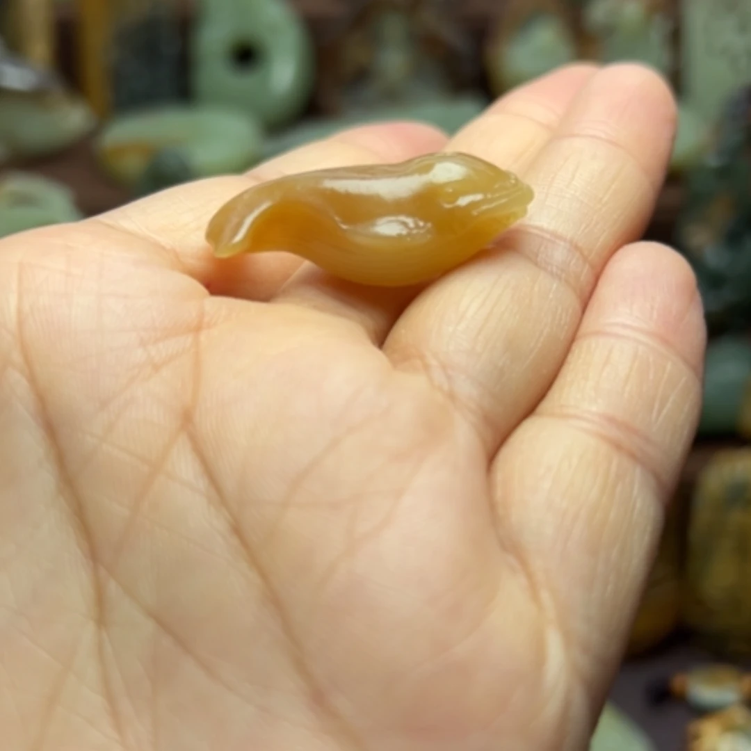 【闪购商品】岫岩老玉（透闪石质玉）未镶嵌颈饰