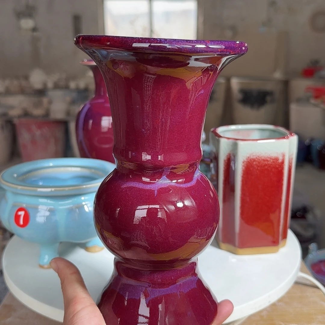 摆件陶郑家钧瓷摆件