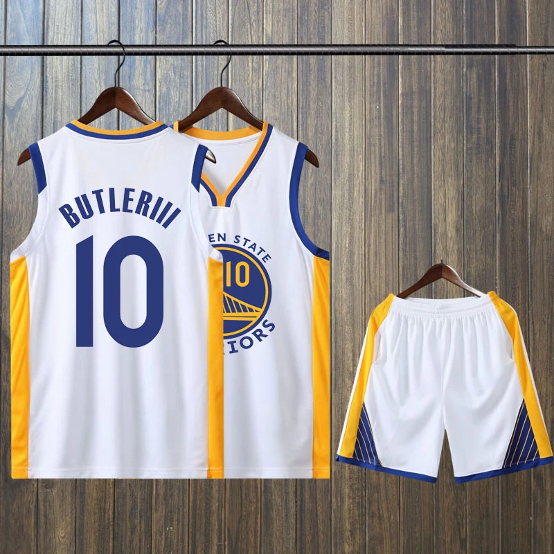 套装勇士队巴特勒10号库里30球衣杜兰特篮球服男女球衣男定制印号