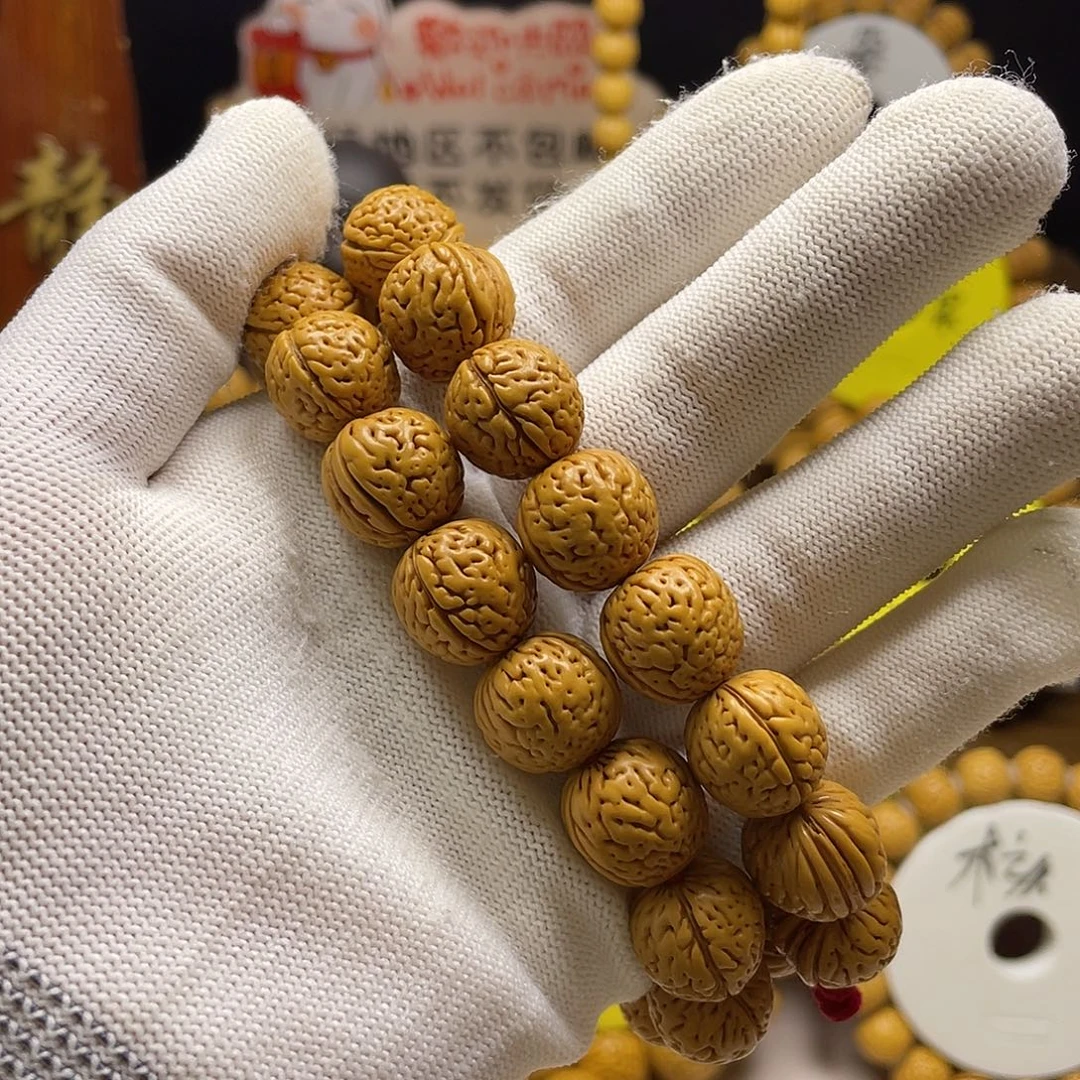 桃核手串,桃核手串