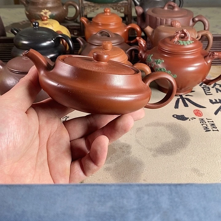 茶壶段泥紫砂的微瑕