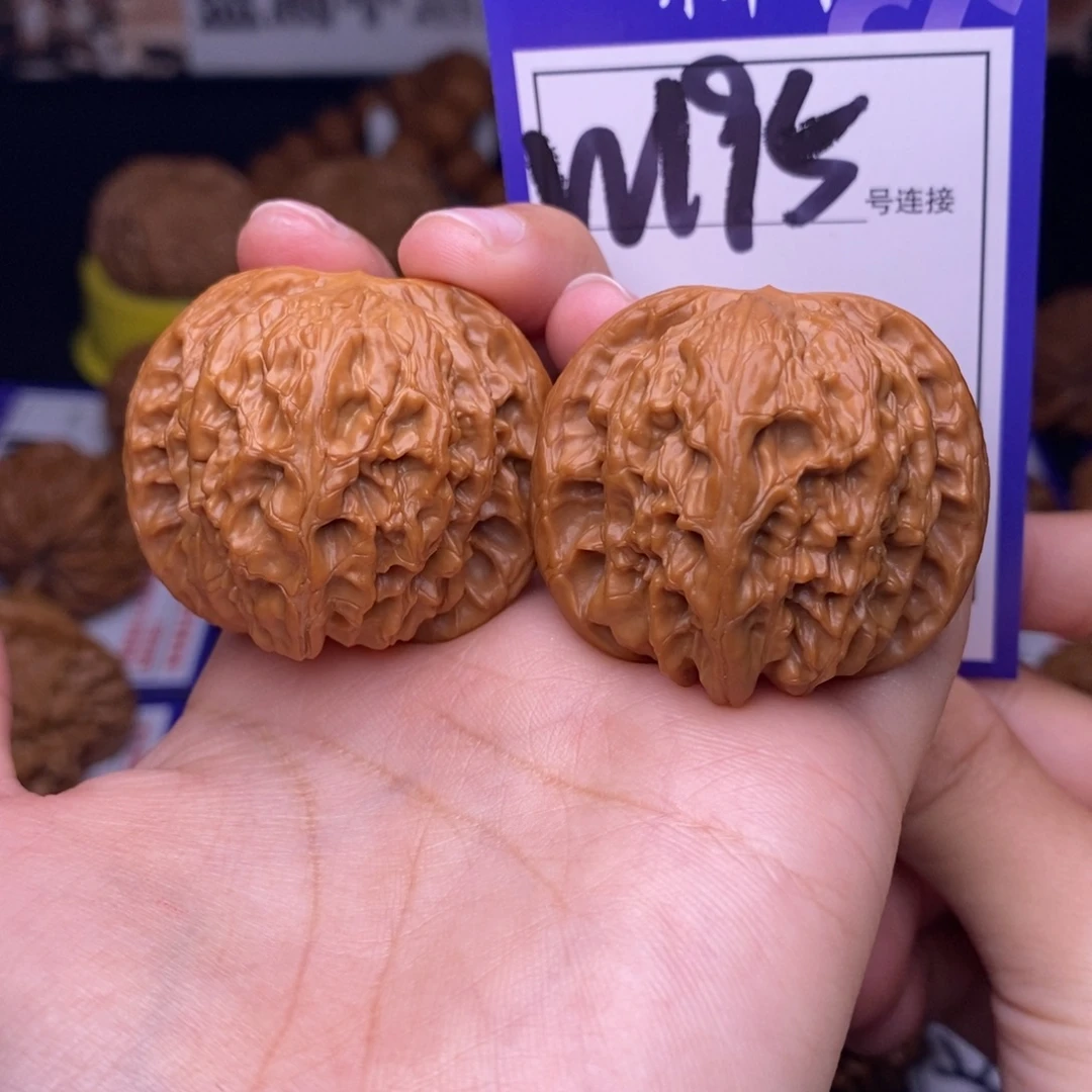 文玩核桃吊坠W195链接 磨盘40尺