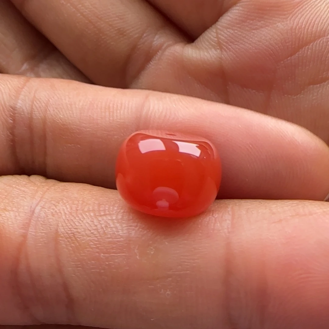 南红玛瑙直切12×8.3棉未镶嵌