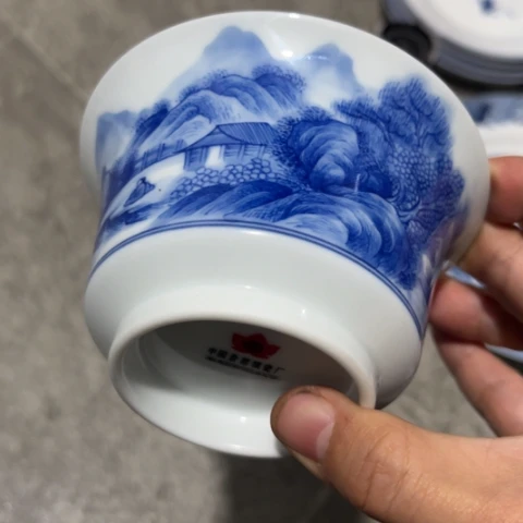 瓷其他无盖盖碗一个