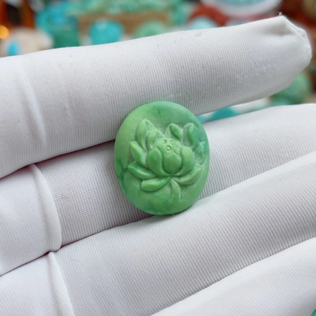 绿松石未镶嵌珠宝奇石