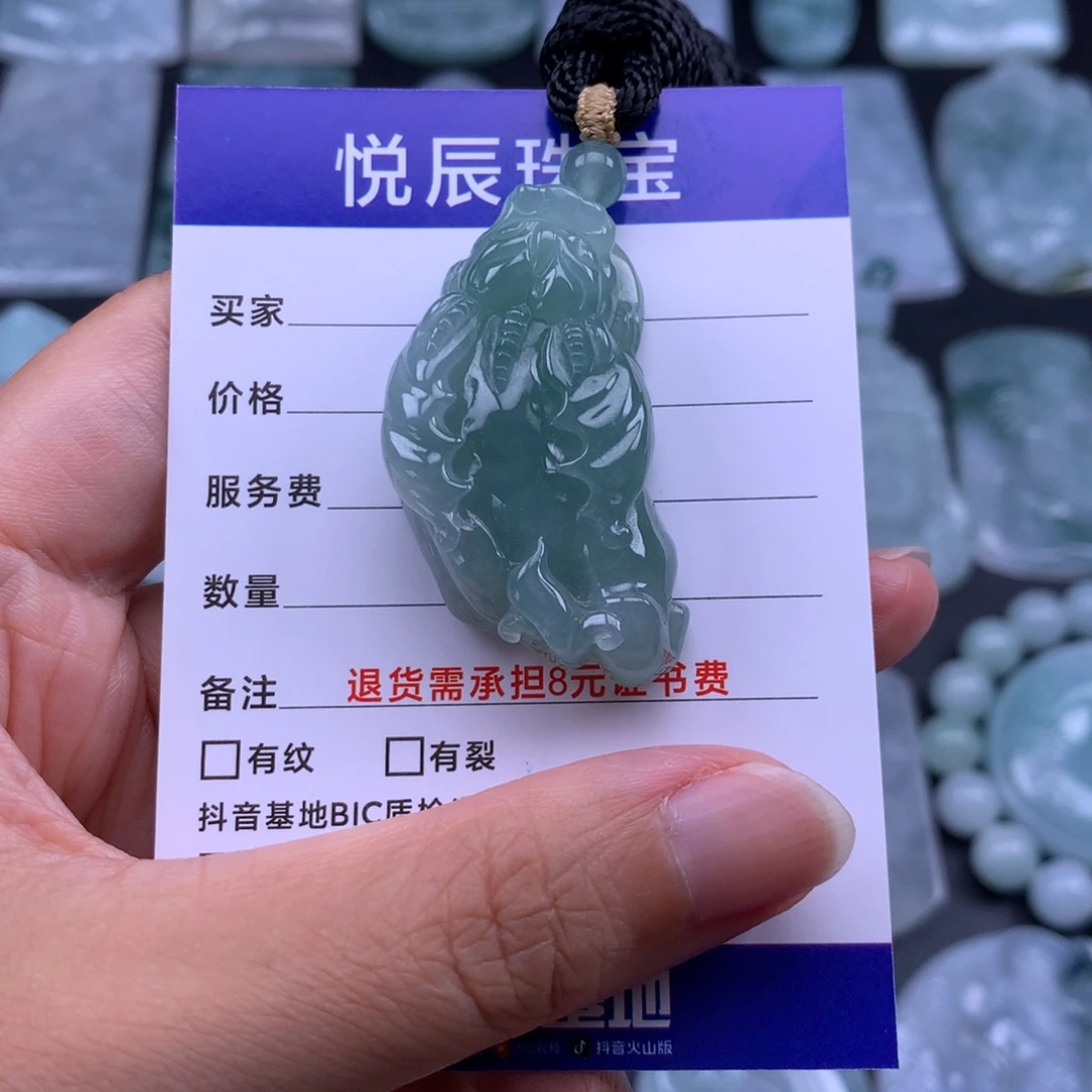 翡翠未镶嵌颈饰翡翠貔貅