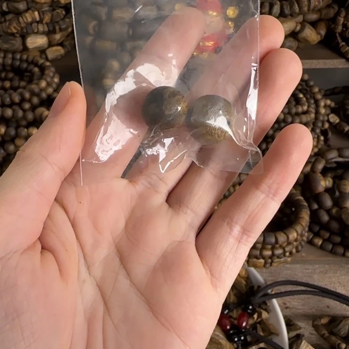 珠串奇楠沉香1.4和1.5规格单珠